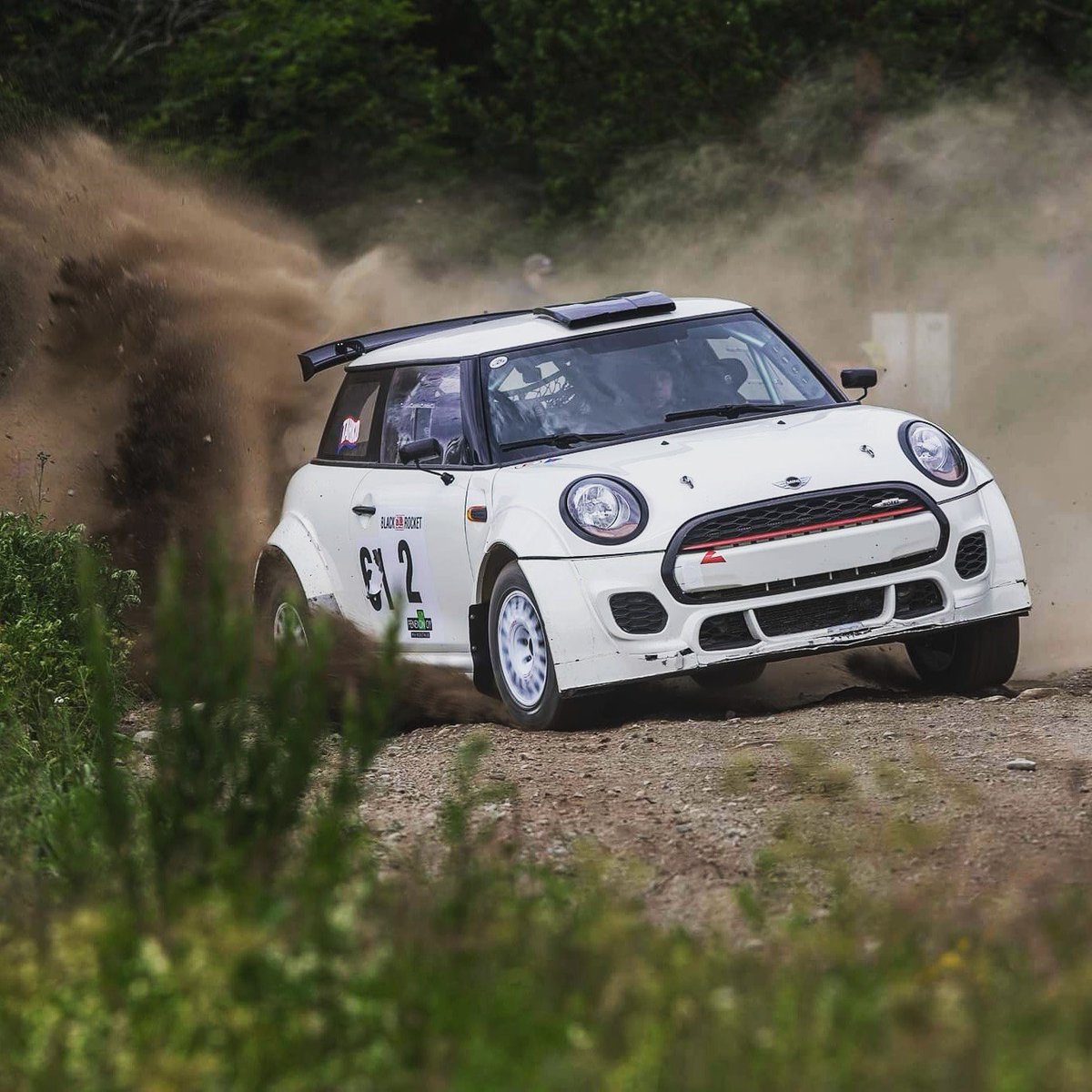 Oreca's tweet photo. ๐ซ๐ฎโจTomorrow from 18.10, the #MiniR4 will have the privilege of taking the start of the first stage of the @RallyFinland. 2.31 kilometres long, the Super Special Harju 1 will see the Mini R4 drove by @rikutahko kicks off the ninth round of the @OfficialWRC. https://t.co/gnbf45lN8x