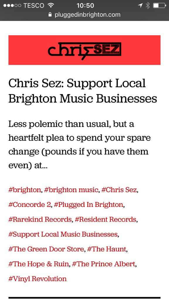 poupeevisaggigs's tweet photo. New #pluggedinbrighton post! #brighton #brightonmusic #brightonmusicscene #smallbusiness #venues https://t.co/URPXKmBkn0
