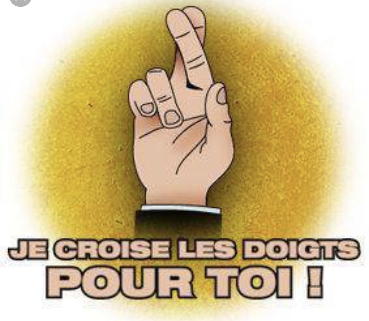 Neda Je Croise Les Doigts Pour Toi I M Keeping My Fingers Crossed For You Is A Hand Gesture Commonly Used To Wish For Luck Fle