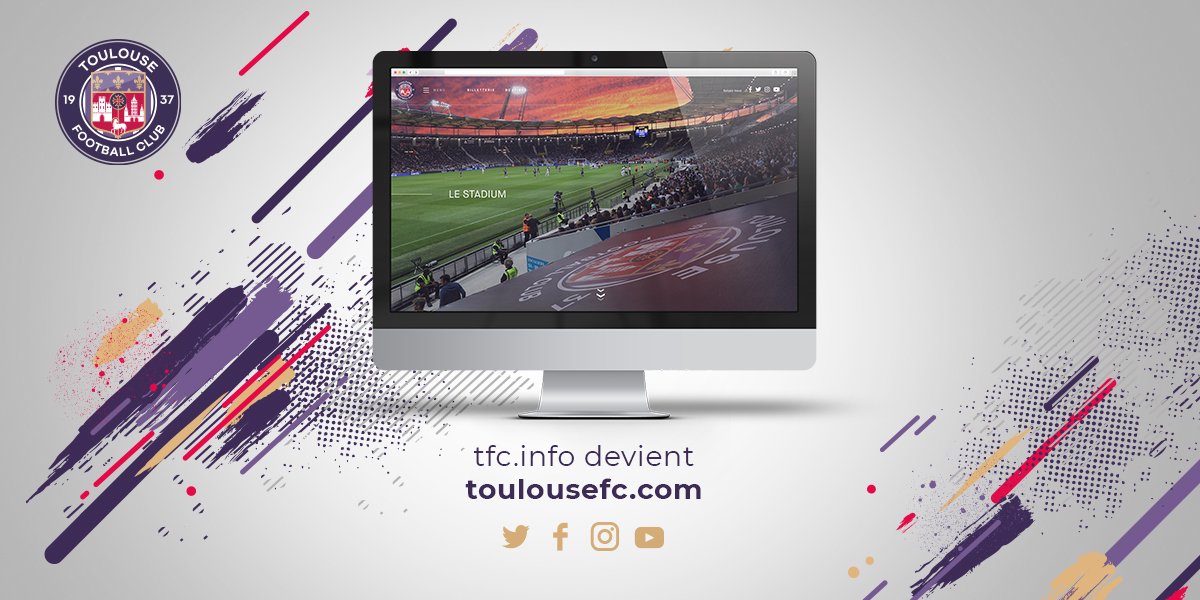 ToulouseFC's tweet image. Depuis quelques heures, le site officiel du club a changé de nom de domaine, et est désormais accessible via toulousefc.com 💻

Plus d'informations → toulousefc.com/fr/le-site-off…