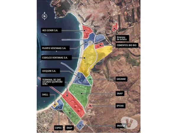 MProverde's tweet photo. Mapa de las principales industrias ubicadas en la bahía de quinteros.
¿Cómo se puede vivir ahí con todas esas fuentes contaminantes?
#Quinteroenextinción https://t.co/zCycu4pvNK