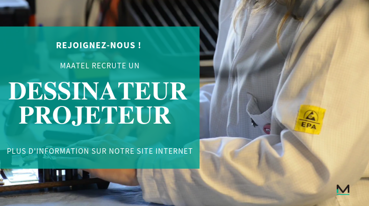 MAATEL_SAS's tweet photo. MAATEL recherche un DESSINATEUR PROJETEUR en CDI ! En vue d’accompagner la conception des produits de nos clients, nous recherchons un DESSINATEUR PROJETEUR pour intégrer notre équipe R&amp;D et apporter son expertise en design mécanique.
En savoir plus : https://t.co/UtGqN5Pctw https://t.co/k03EmeSYIe