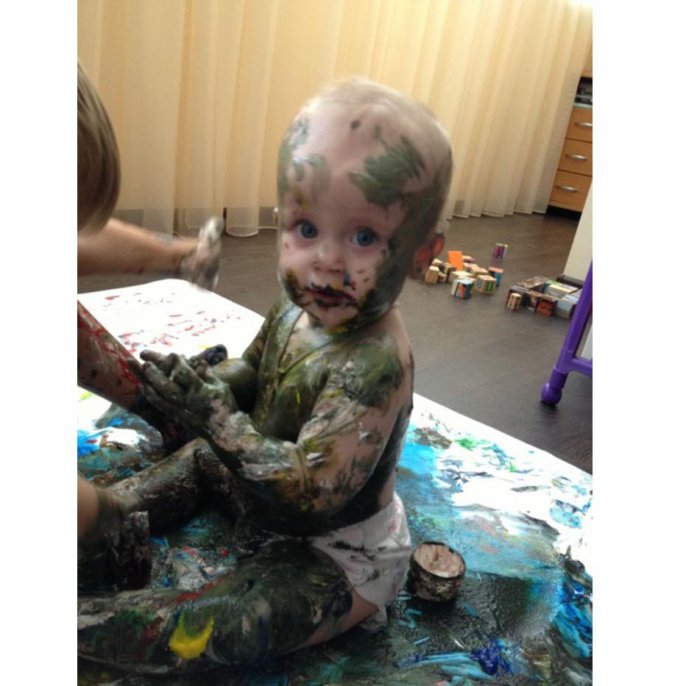 испачкаться грязью