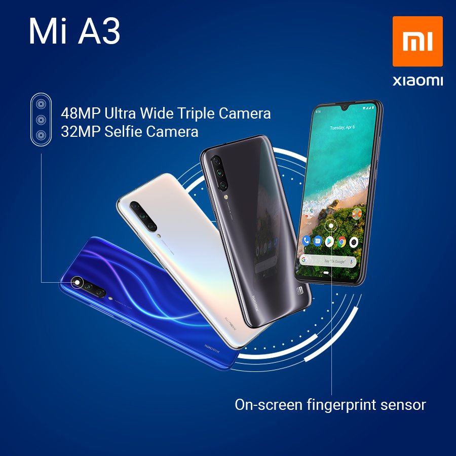 XiaomiMalaysia's tweet image. Save The Date* | Mi A3 | Photos Without Limits

#MiA3 #PhotosWithoutLimits #AndroidOne

*sale starts 3rd August 2019