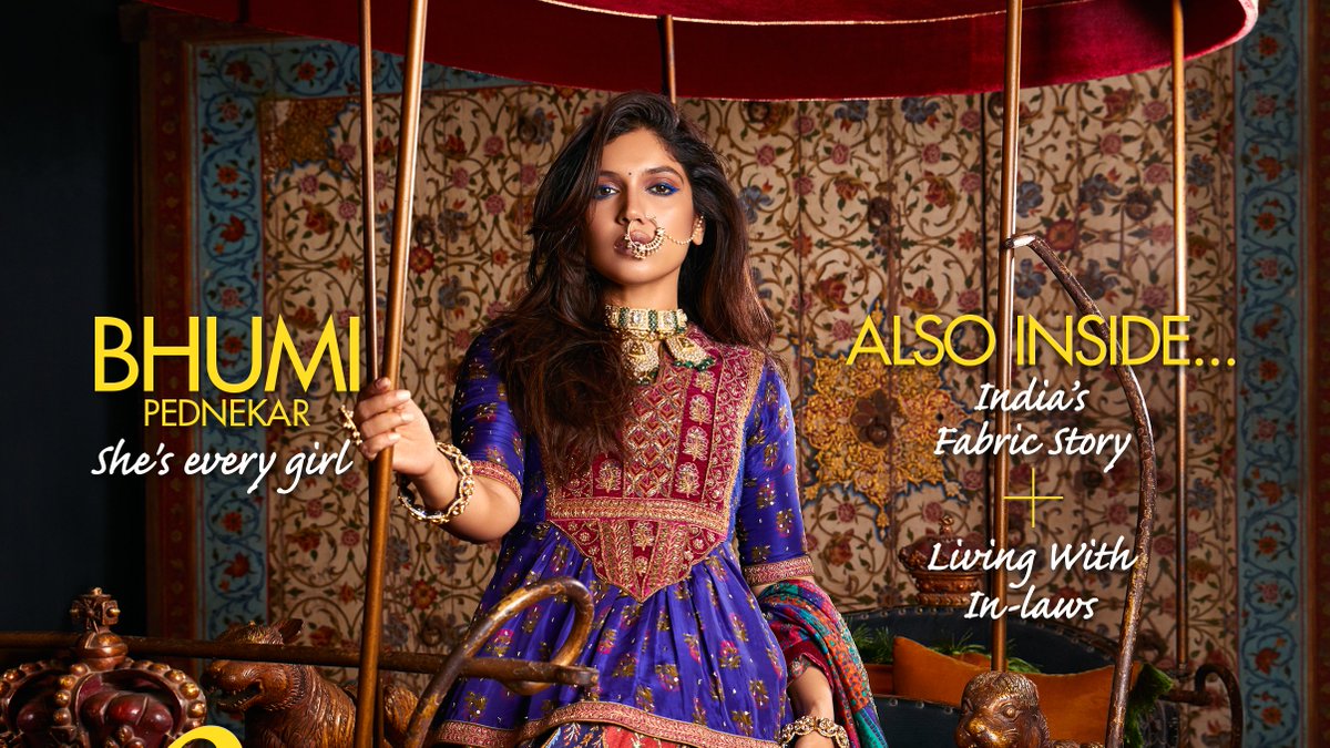 Meet <a href="/bhumipednekar/">bhumi pednekar</a>, our cover star for August 2019! Her unconventional rise to stardom is the kind of stuff movie plots are made of. 
Photograph by <a href="/TarasPhotograph/">Taras Taraporvala</a>
Hair and make-up by <a href="/eltonjfernandez/">elton j fernandez</a>
Outfits by <a href="/RituKumarHQ/">Ritu Kumar</a>
Styling by <a href="/LynnAnnLobo/">Lynn Ann Lobo</a>