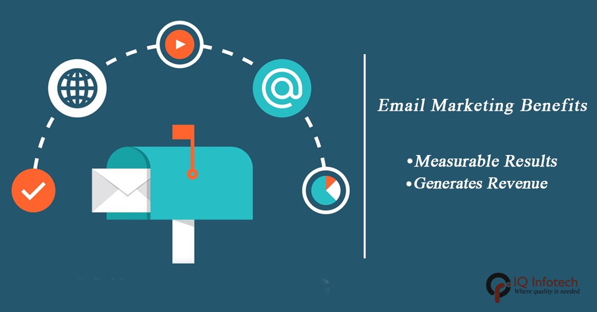 Top Email Marketing Benefits for your Business - bit.ly/2yqaTmA

#EmailMarketing #OnlineBusiness #targetaudiences #branding #GeneratesRevenue #leads #Measurableresults #BetterROI #IQInfotech #WednesdayFeelings #WednesdayThoughts