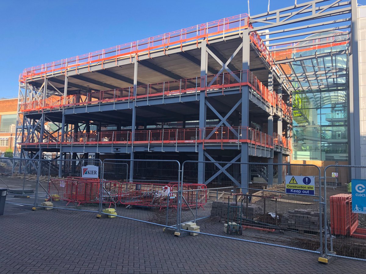 Smashing visit to @CranfieldUni this week with #AgriInformatics and #WaterScience progressing on site with #RGCarter and @kierconstruct #HE #research