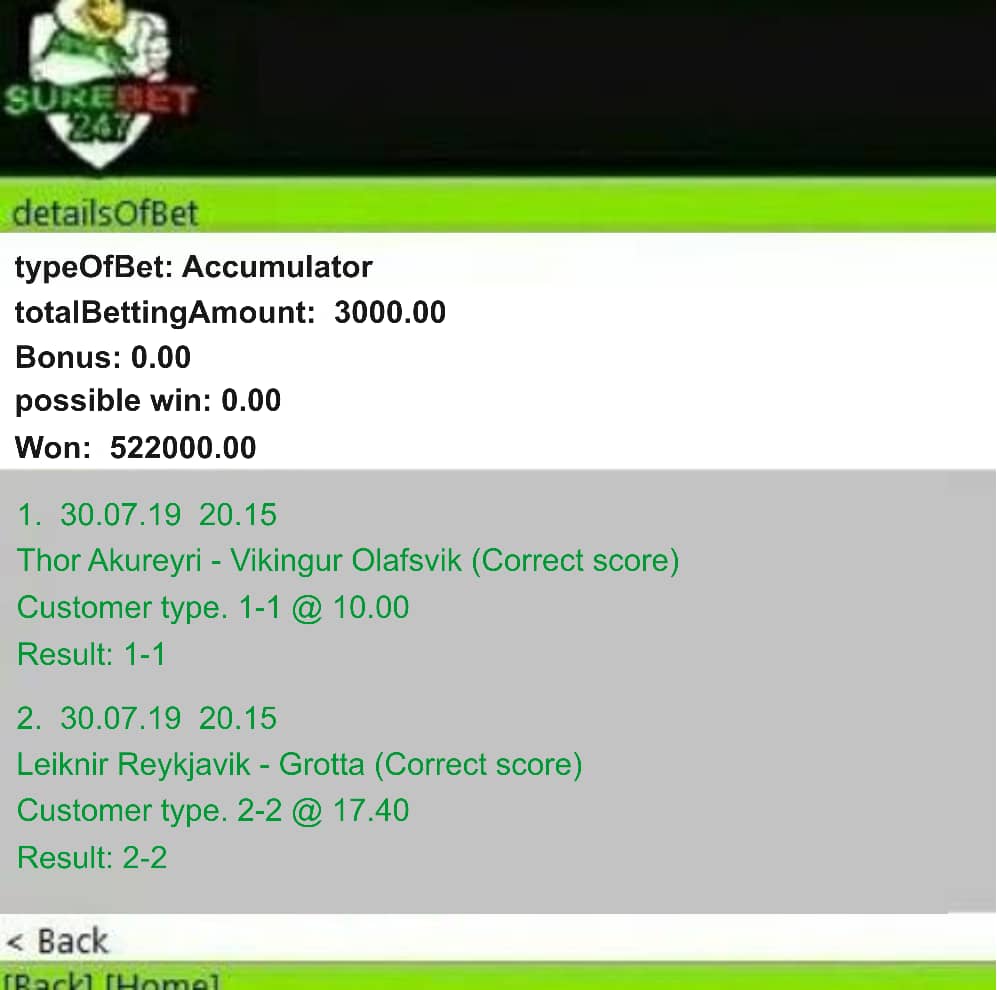 swill_eze's tweet photo. @FixedSporty nothing pays like giving out a helping hand to save other people from their distress and  this the game i bought. bless you. Here's the screenshot of my yesterday's winning. 

#BeAKing
#WednesdayWisdom 
#BBNaija2019
#WednesdaySuperSales
Samsung S10
Atiku
#BBNaija https://t.co/r4ZH7cfak3
