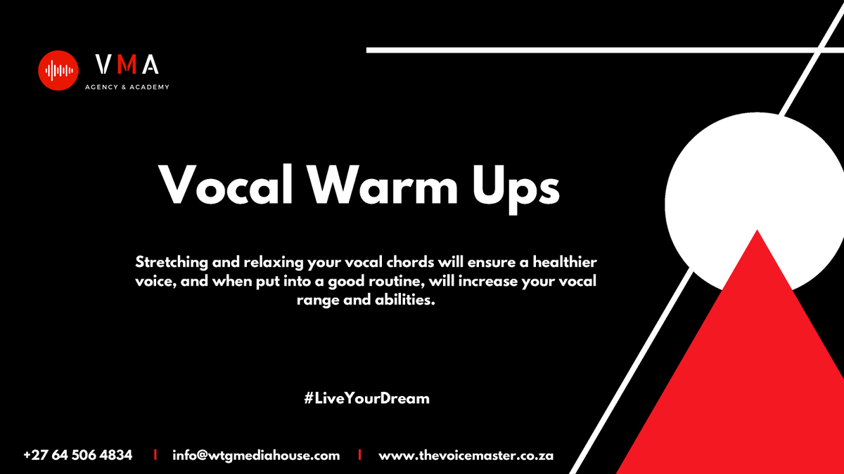 wezathatguy's tweet photo. Do vocal warm ups and exercises that work wonders for your voice.
#VoiceOver_Nuggets
#warmups #Stretching #relaxing #range #voiceacting #confidence #Training #getskilled #thevoicemasteragency #voiceover #votraining #acting #beingincharacter #LiveYourDream https://t.co/fP2OqUVHdD