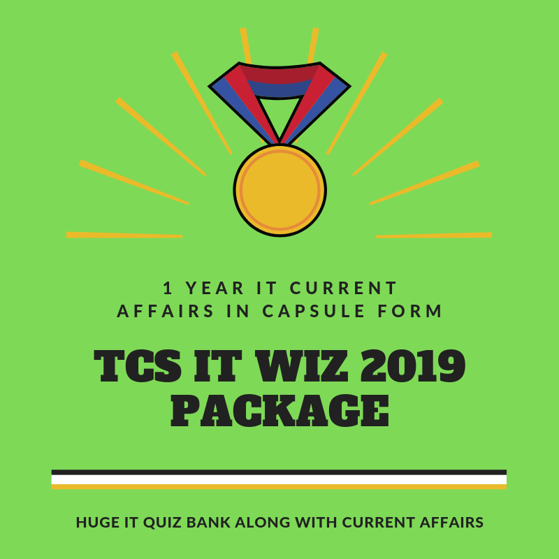 maverickmarmot's tweet image. TCS IT Wiz 2019 Quiz Package designed by Professional IT Quizzers, Champions of TCS IT Wiz and interns of Greycaps (The company which conducts TCS IT Wiz)
itquiz.in/tcs-it-wiz-201…
#ITQuiz #TCSITWiz #TCSITWiz2019 #TechQuiz