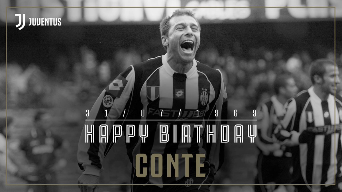 Oggi compie 50 anni Antonio #Conte. Buon compleanno!