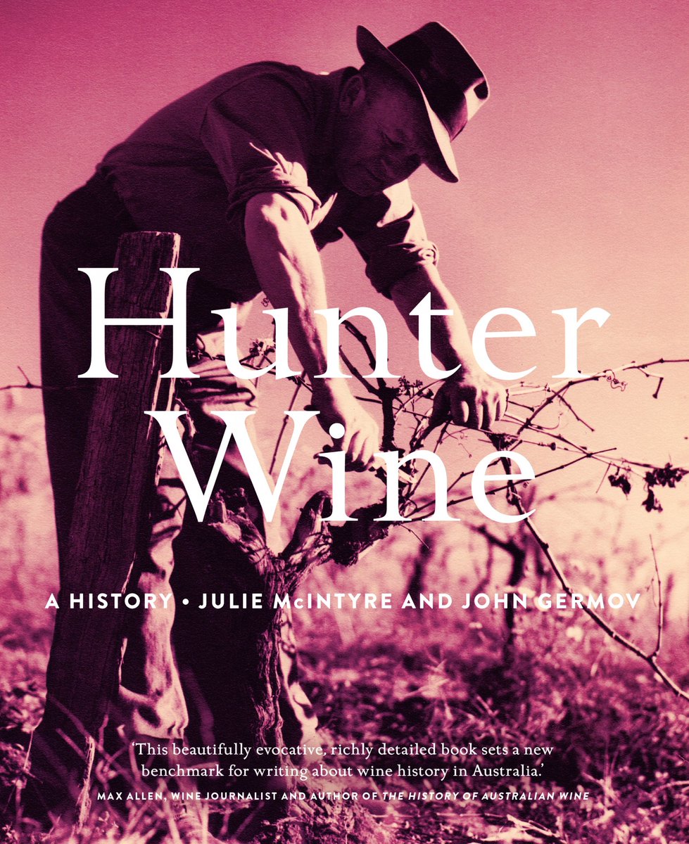 Congrats to authors @DrJulieMcIntyre @jgermov of 'Hunter Wine - A History' for receiving a special mention in this year's <a href="/OIV_int/">OIV</a> Awards as selected by a jury of panellists representing the member countries of the International Organisation of Vine &amp; Wine oiv.int/en/oiv-life/th…