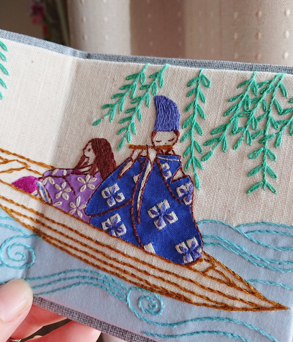 人気商品の フェリシモキット 風流にめぐる季節をコンパクトに飾る刺繍