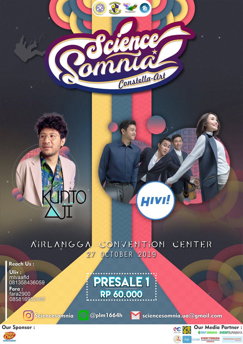 Science Somnia w/ <a href="/KuntoAjiW/">ᗰ ᘔ K ᑌ ᑎ</a> <a href="/sayHIVI/">HIVI!</a> etc. | 27 October 2019 at Airlangga Convention Center