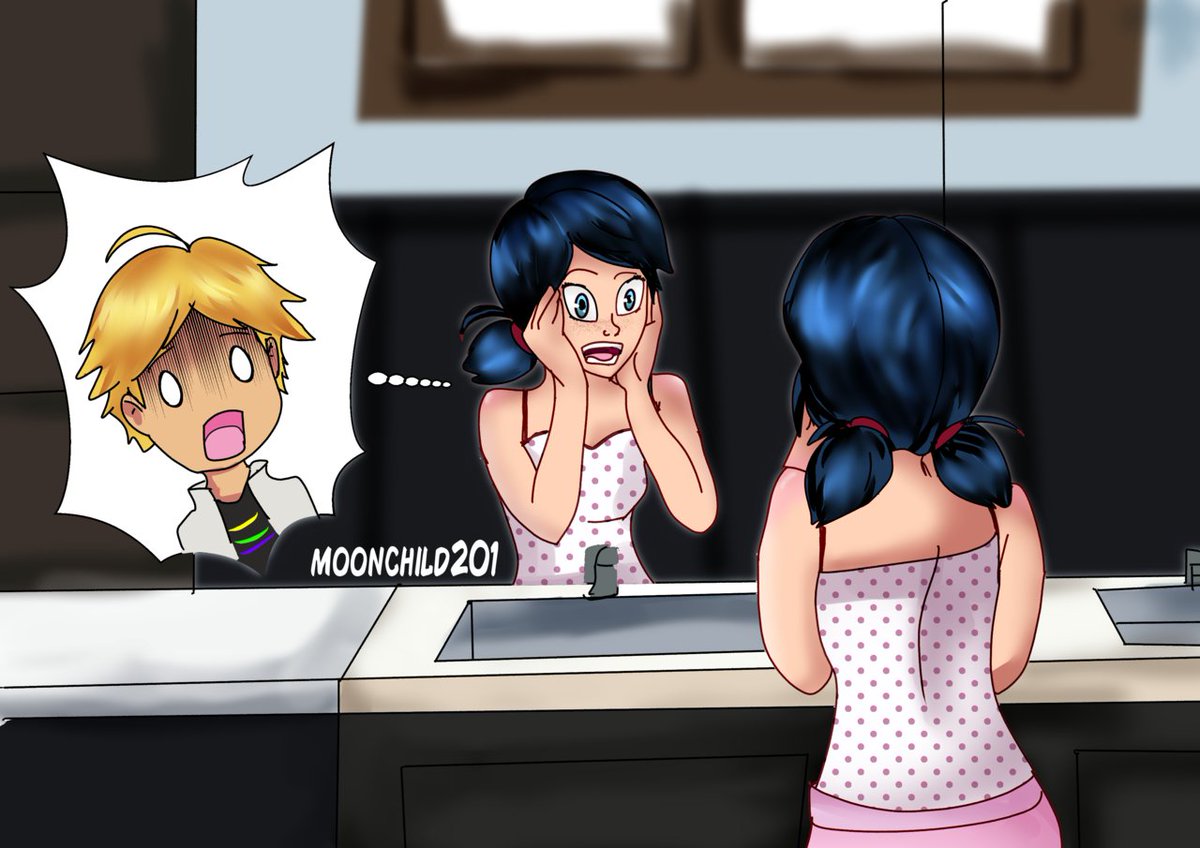 I heard about the theory that Adrien and Marinette would be change their bo...