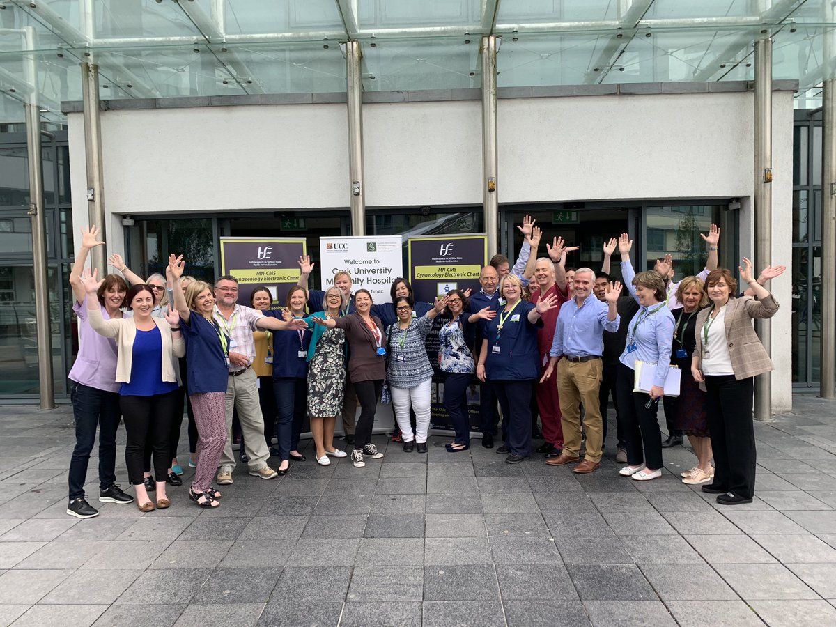 ProfJohnHiggins's tweet photo. #CUMH  Ireland’s first Digital Hospital! MN-CMS Gynaecology goes live. #CUMH with UHK, UKW &amp; STGH -single maternity service for our region. Locally led , locally provided healthcare. Thanks to #SSWHG ! https://t.co/T5k38qqZrP