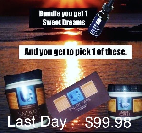 RWoskie's tweet image. Today is the last day to take advantage of this aMAZing promo 
“Don’t Let Today Pass You By”
Comment below or visit my website 
Thanks and blessings Renee 
samplefirstcbd.com/Reneew
.
#smartcoffee #smartcocoa
#smartcapsules #revitalu #uru
#sweetdreamssleepcbdoil