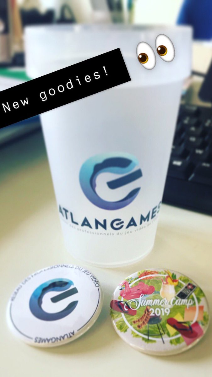 atlangames's tweet photo. #goodies #ecocup #summercamp #gamedevafterwork ☀️ https://t.co/VGgeU6rbmN
