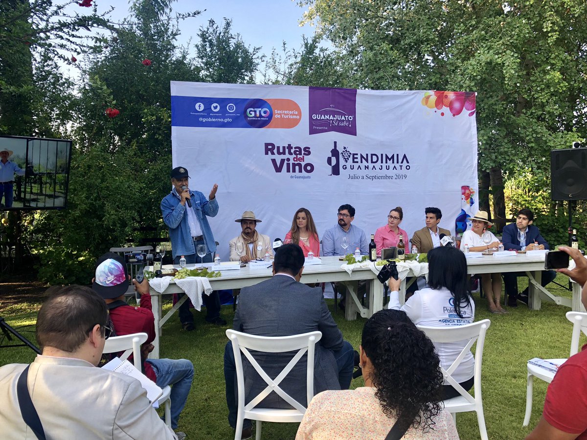 Rueda de prensa de la 2da Fiesta de la Vendimia Dos Jacales! ❤️🍇🍷