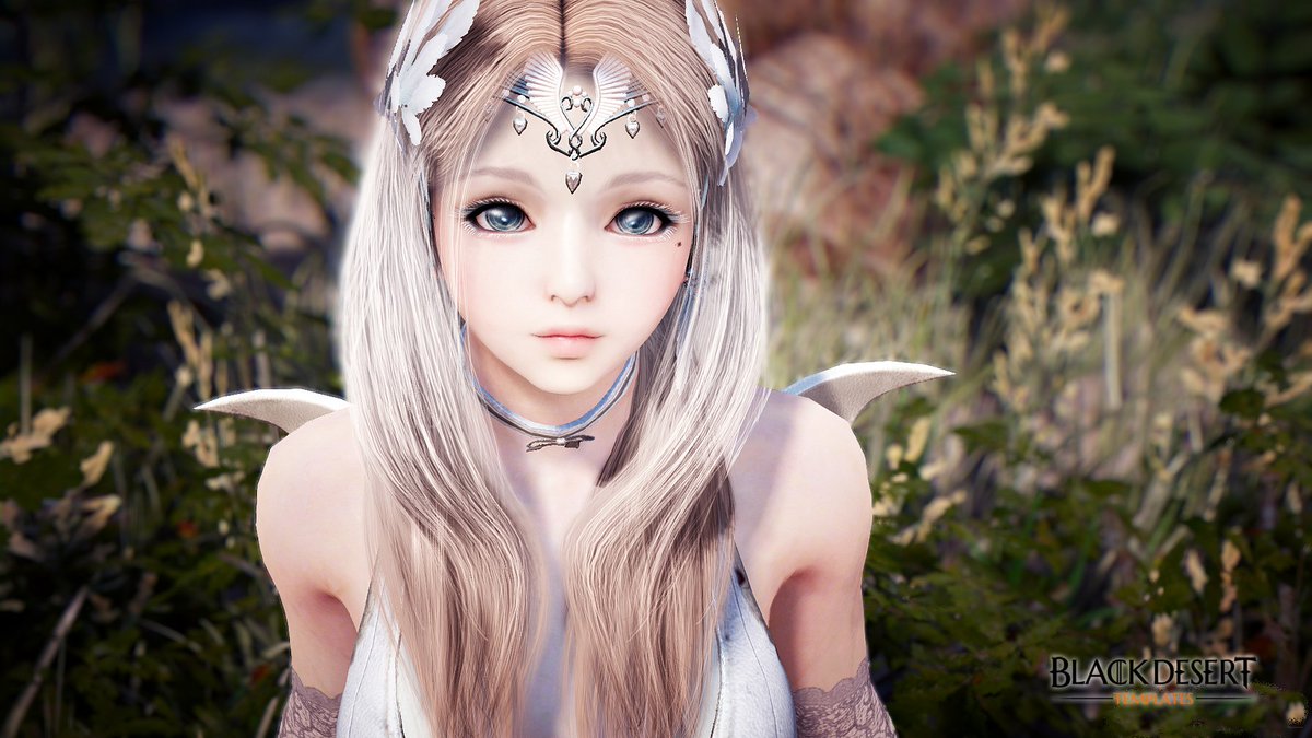 Black desert online character template tamzin headmiles