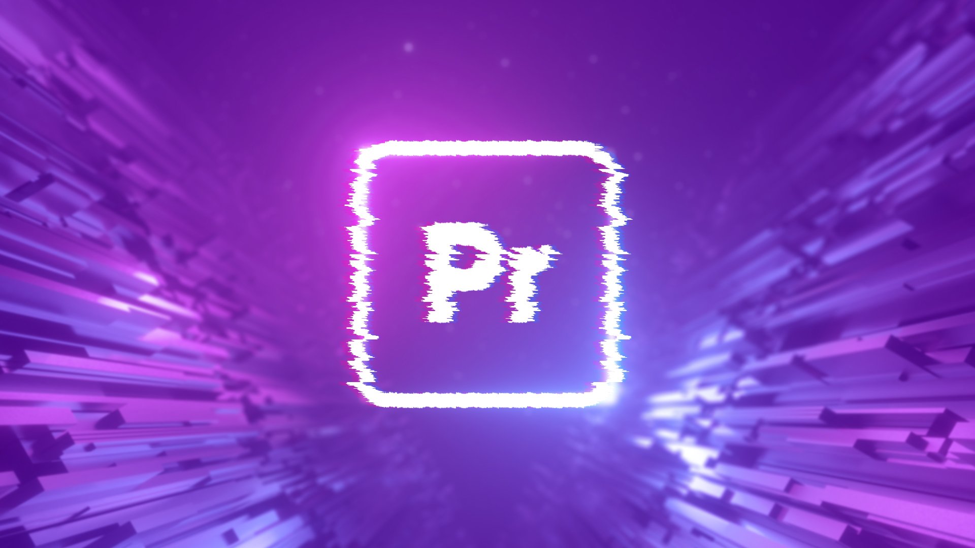 Adobe Premiere Pro неон
