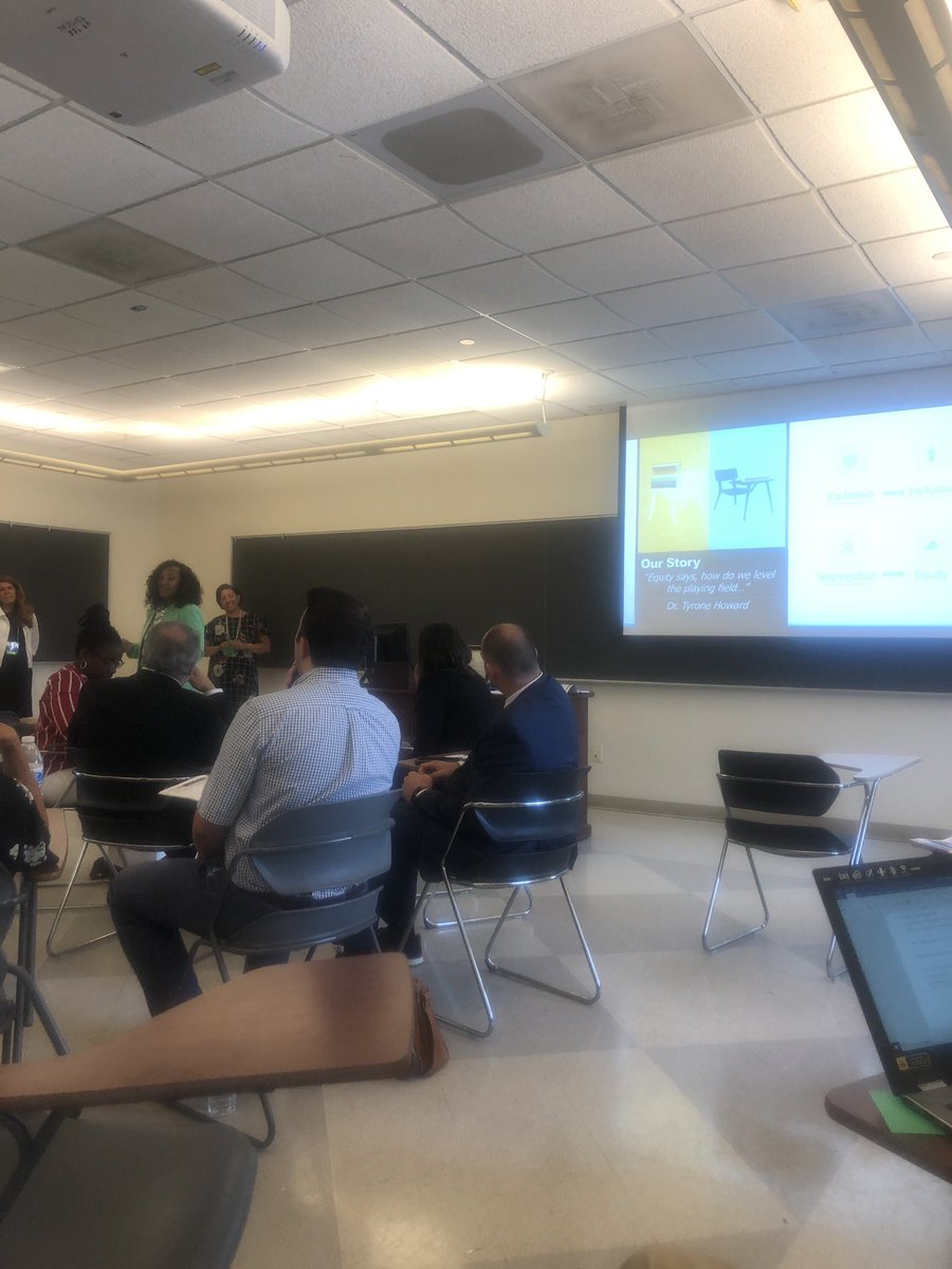 Tim Wise said there is no accident only precedent. Talking about the lack of representation in gifted and accelerated programs. #NJDOEquity19 <a href="/CindyAssini/">Cindy Assini</a> <a href="/ValCarleo/">Valentina Carleo</a> <a href="/bartfielda/">Alexandra Lauri (Bartfield)</a>