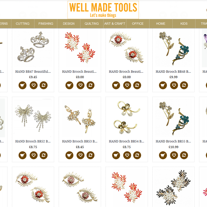 WellMadeTools's tweet image. Beautiful brooches from Well Made Tools 

bit.ly/2H2cQrh

wellmadetools.co.uk

#wellmadetools #jewellery #brooches #accessories #fashion #beauty