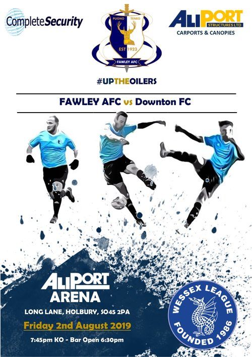 It's #footballfriday for @fawleyafc this Friday! What a great way to kick off the weekend! Good luck guys! #uptheoilers #football #fawley #aliportarena