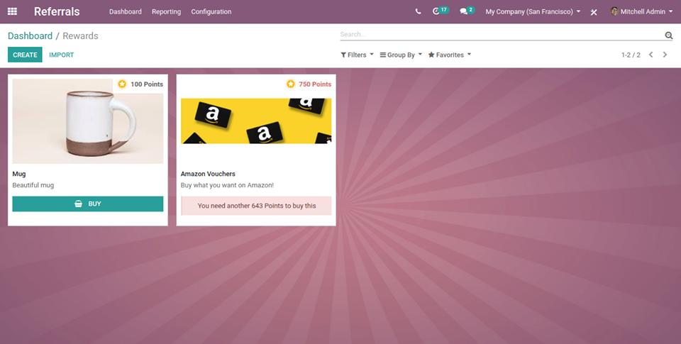 Cybrosys's tweet image. New Referrals App for Odoo 13 Enterprise Edition. An easy way to source more resumes, find the best talent, and build a successful business culture. Simply refer to your friend and earn rewards for your good referral. 
#odoo13 #odoo13features #odoo #cybrosys @belajarERP