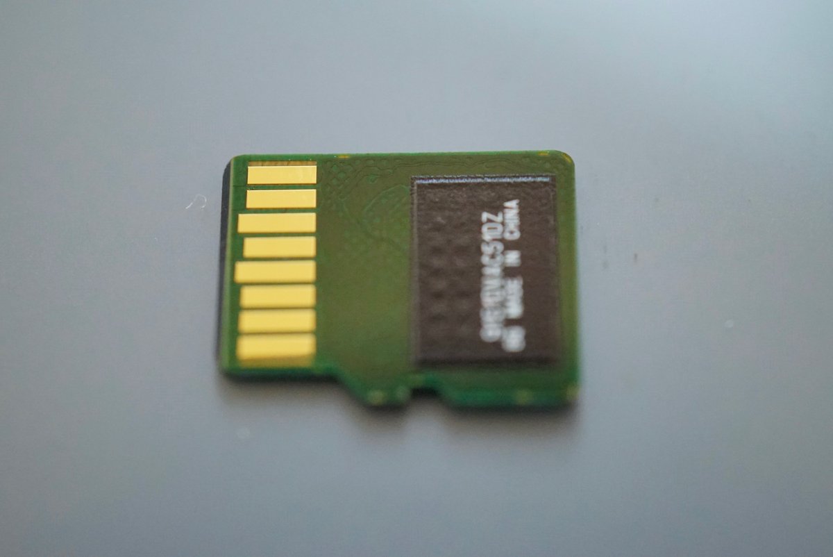 tundietw's tweet image. え?　作りかけのエラーモノじゃないよね?　こんなもん?

#サンディスク #sandisk #microsdxcカード #microsdxc #microsdカード #microsd