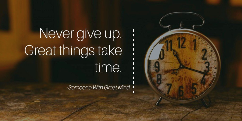 HashmiZ304's tweet image. The two most powerful warriors are patience and time. ...👍