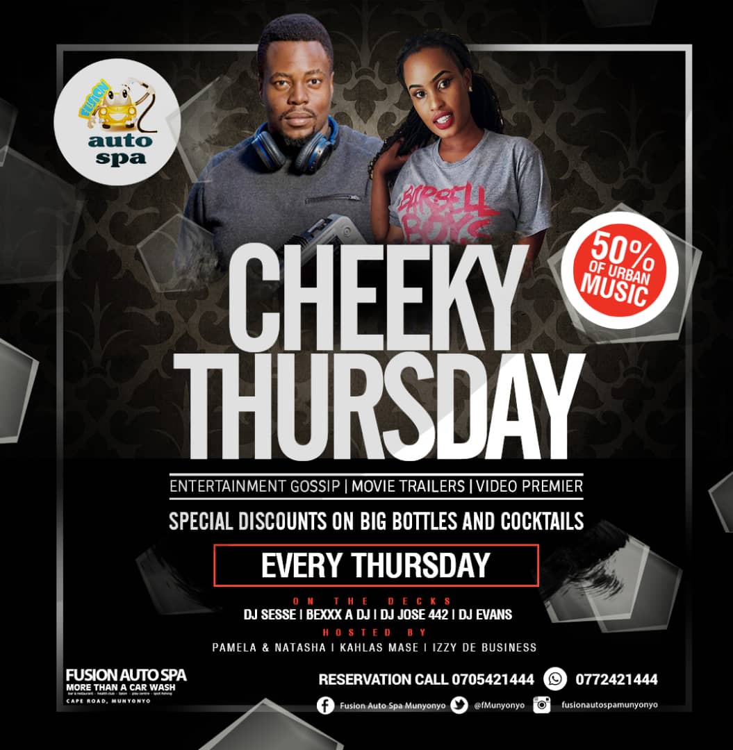 DJ_Ssese's tweet photo. Tomorrow is going to be lit with these hard offers on boozes as i serve urbanvibes @FMunyonyo for this week's #CheekyThursday hosted by @PamelaMuhoza and @__mtasha https://t.co/mq8qv6vXHx