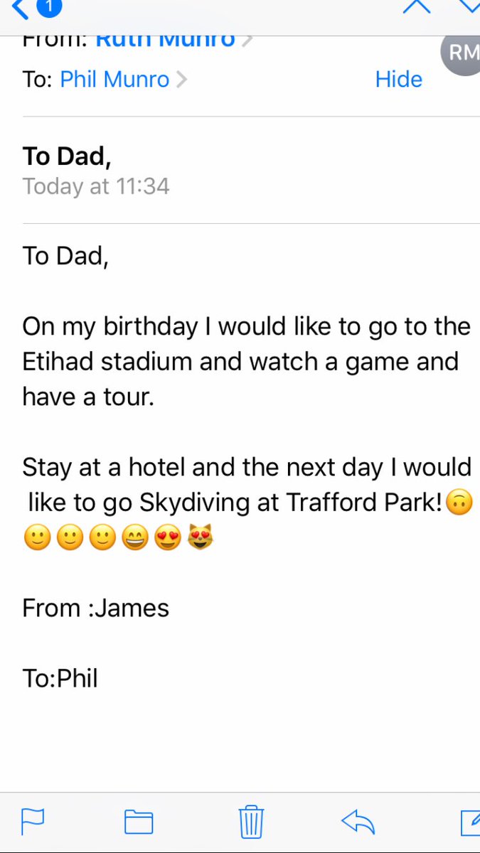 ⁦<a href="/PhilFoden/">Phil Foden</a>⁩ ⁦<a href="/kylewalker2/">Kyle Walker</a>⁩ ⁦<a href="/ManCity/">Manchester City</a>⁩ @pumafootballJames loving his new puma kit. We will organise a game and tour soon. Good luck this season from James