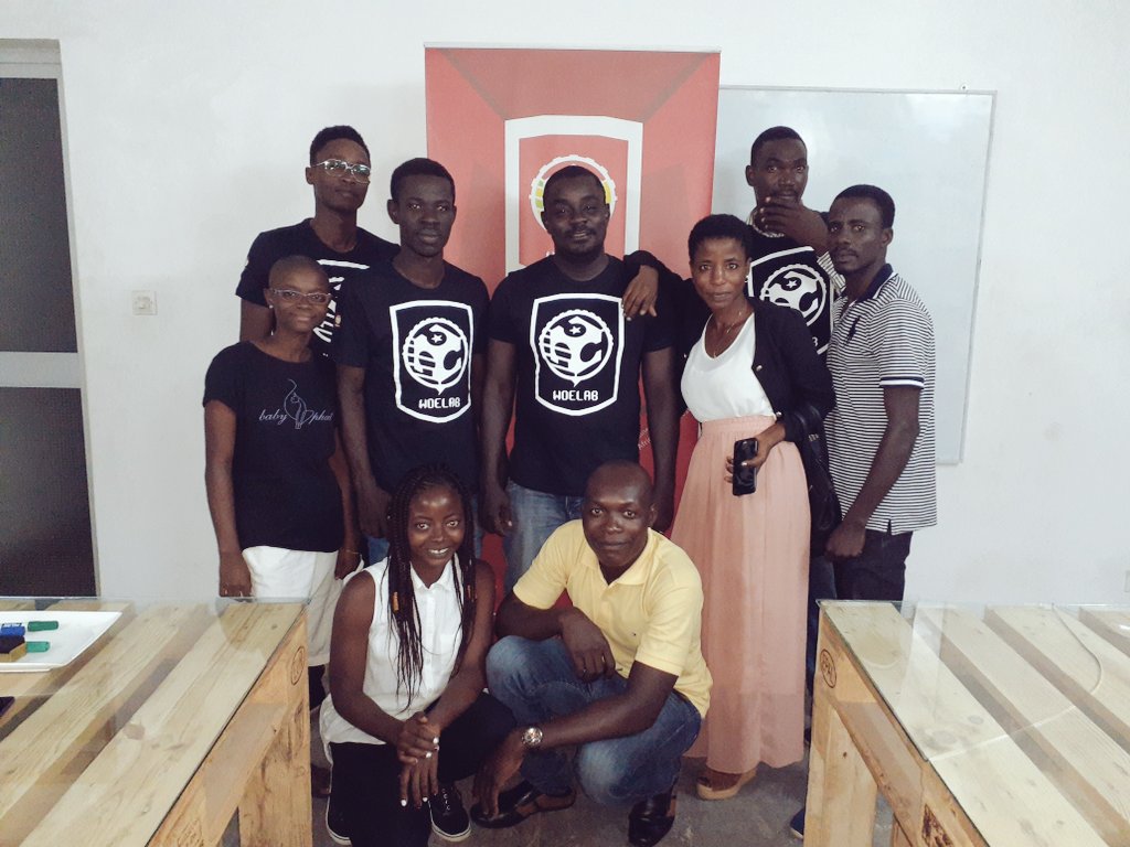 ameho_sika's tweet photo. M.#kisito merci pour la formation de la #OpenStreetMap. Nous nous souviendrons toujours de vous. Et bon retour chez vous à #ouagalab.@sename_ @woelab @OpenCodeAcademy @OSM_FR @futuresfestival @ObamaFoundation @cinalawson @africatechup @BLOLAB_BENIN. https://t.co/QqfDBFUuVp