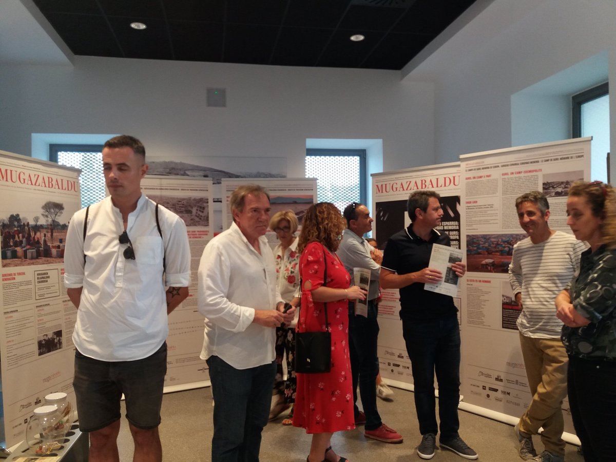 El barrio de Behobia celebra sus fiestas. Hoy #SanIgnacio también  se puede visitar la exposición de <a href="/MugaZabaldu/">muga zabaldu</a> en el Cuerpo de Guardia