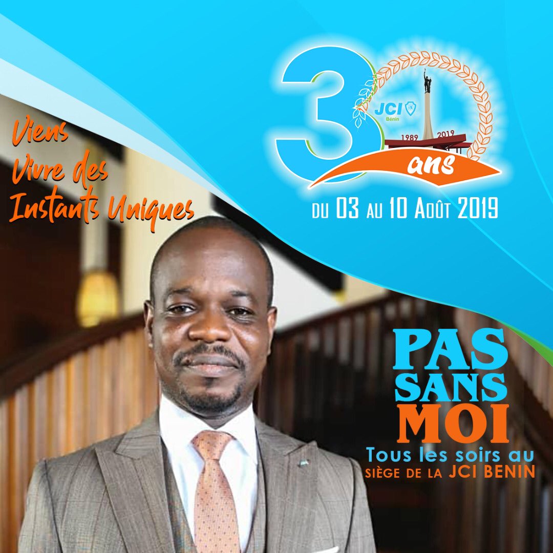 Achille SONEHEKPON ๐ง๐ฏ๐ (@sonarc85) on Twitter photo ๐ ๐ง๐ฏ
Ensemble, Investissons dans la Communautรฉ en participant massivement ร la Cรฉlรฉbration des 30 ans de la JCI Bรฉnin, pour accรฉlรฉrer son Impact dans notre Pays.
Heureux Anniversaire ร la Jeune Chambre Internationale Bรฉnin et Bonne Fรชte de lโIndรฉpendance au Bรฉnin.
๐๐พ๐๐พ
๐ง๐ฏ๐ ๐ ๐ง๐ฏ
Ensemble, Investissons dans la Communautรฉ en participant massivement ร la Cรฉlรฉbration des 30 ans de la JCI Bรฉnin, pour accรฉlรฉrer son Impact dans notre Pays.
Heureux Anniversaire ร la Jeune Chambre Internationale Bรฉnin et Bonne Fรชte de lโIndรฉpendance au Bรฉnin.
๐๐พ๐๐พ
๐ง๐ฏ๐