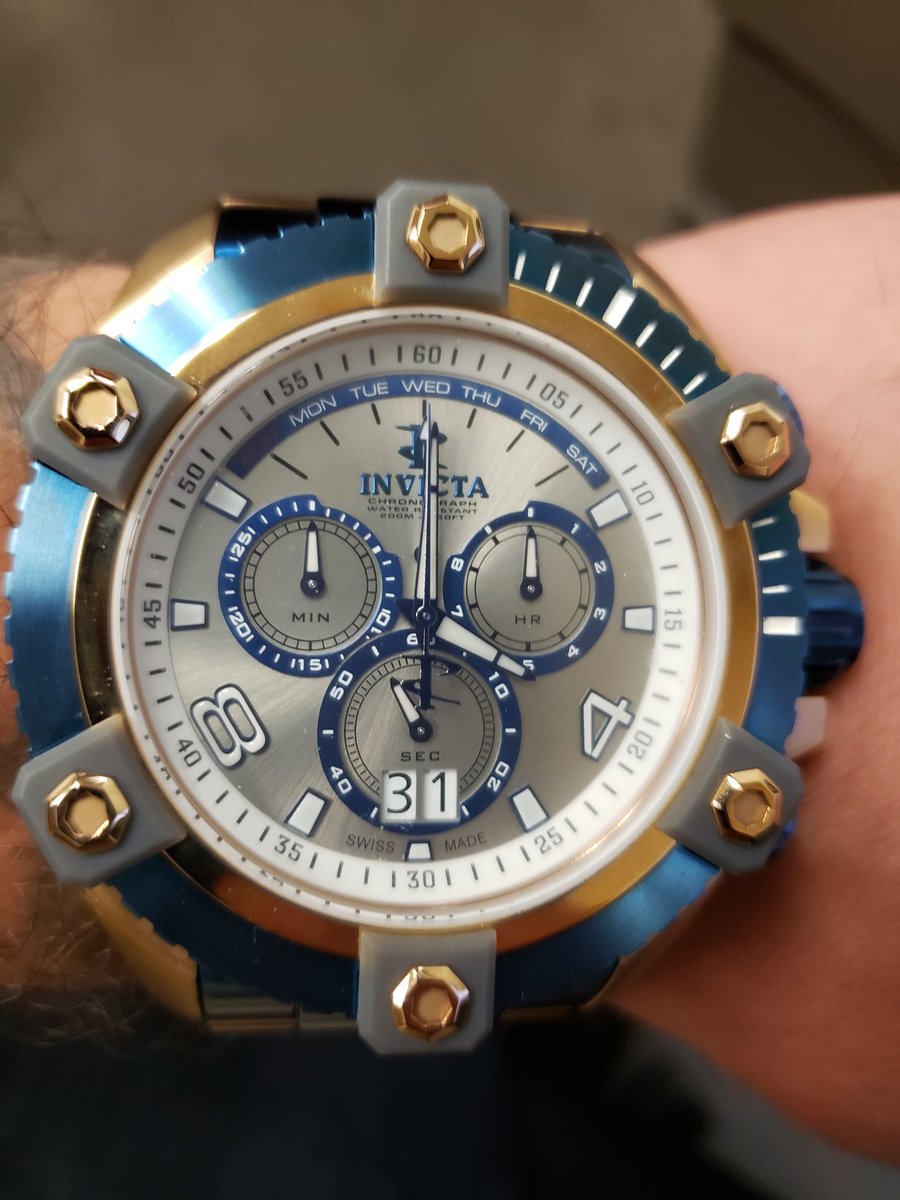 TOMMYBIGTIME1's tweet photo. Rose gold and Furnace blue #BIGTIMEGANG #bigasswatches #trapvision3d #msbeads #georgiamountainwatches #invictaholics #staytuned #wristcandy #subscribe #invicta #youtube #giveaway #freewatch #tommybigtime https://t.co/aYi1jclPH3 https://t.co/jKvGCb6Rtz