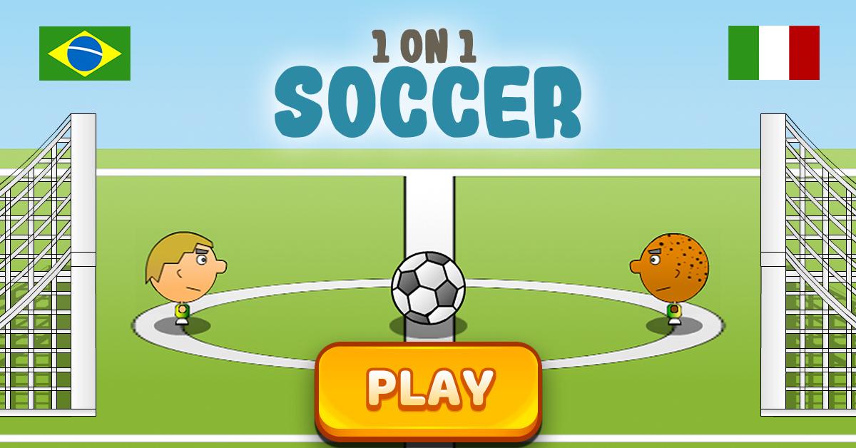 Two Player Games on X: 1 on 1 Soccer Game - PLAY NOW! 👇 https