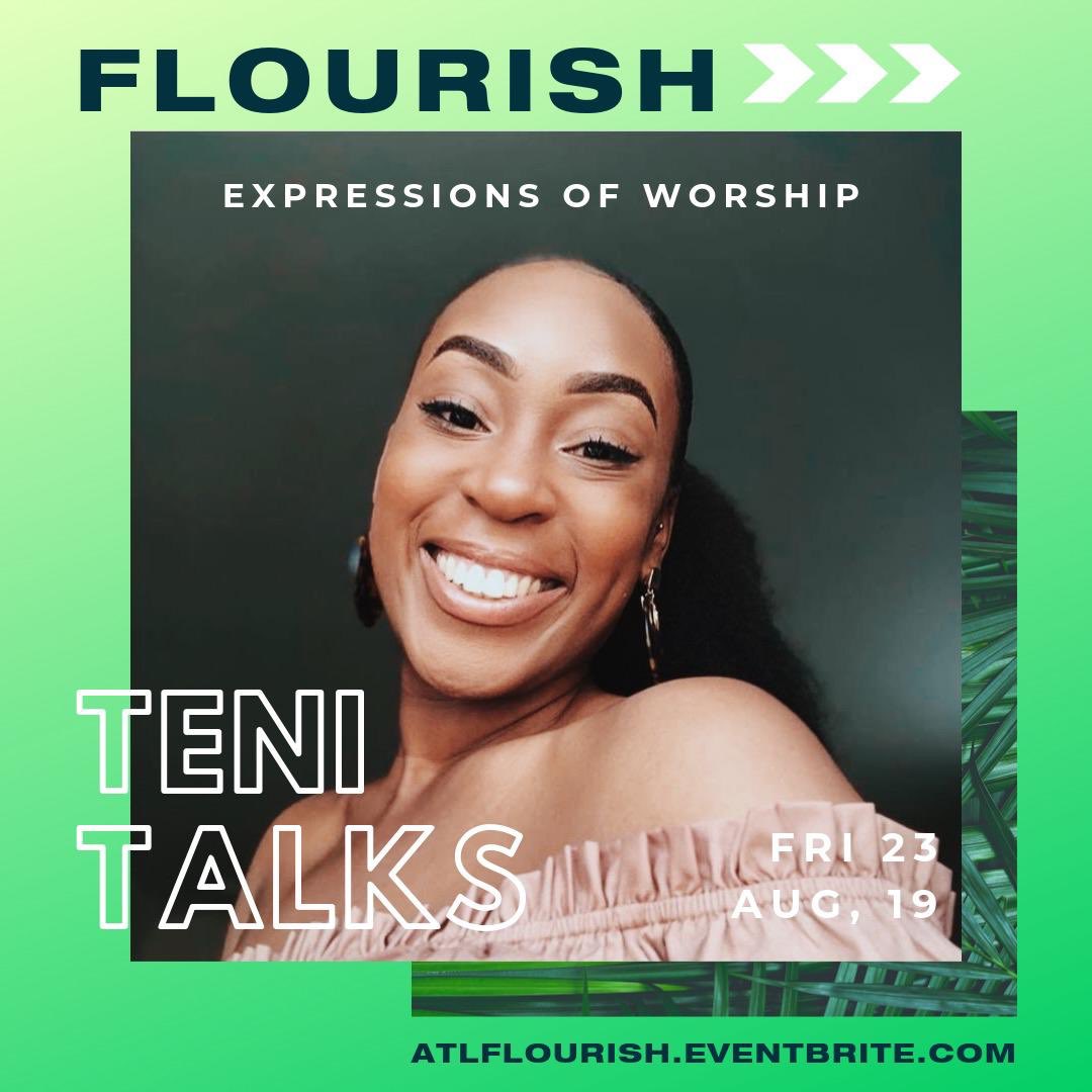 <a href="/TeniTalks/">Teni Talks ✨</a> will be at ‘EXPRESSIONS OF WORSHIP’ on 23.08.19.
This WORSHIP NIGHT is FREE!!! Register via link in bio 

Come and join in offering God our sweet fragranced worship! 😇