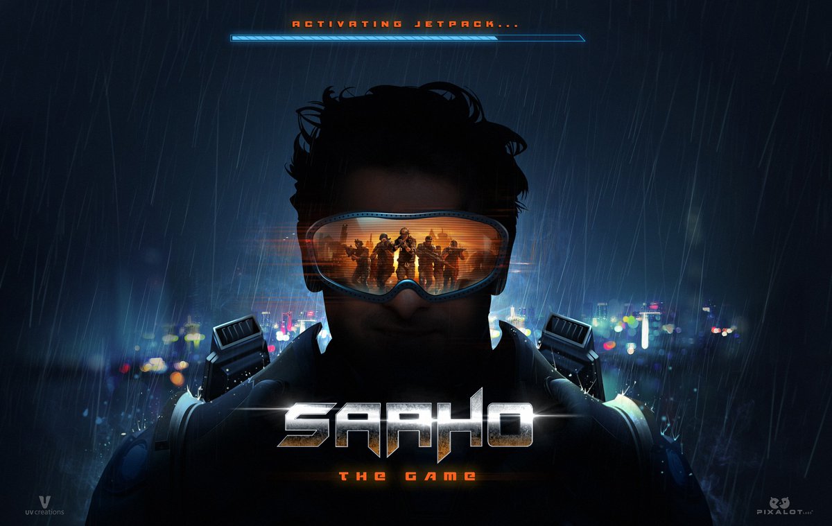 PixalotLabs's tweet photo. Get ready for an action packed extravaganza. Its showtime! #SaahoTheGame #Prabhas #UVCreations #GameDevelopment #Action #Jetpack #PixalotLabs https://t.co/ar4Cb5XhyO