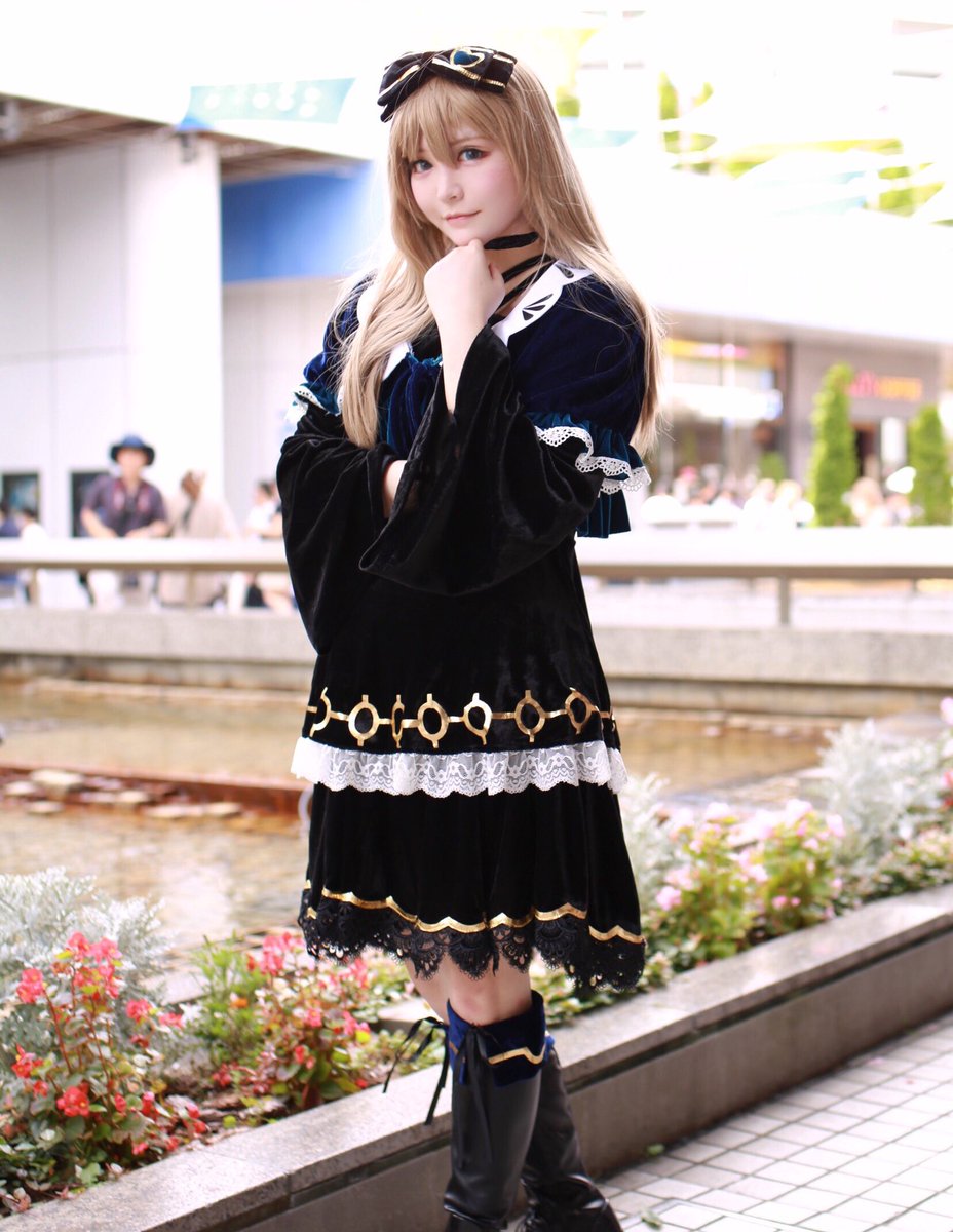 og1225lva's tweet photo. 【cosplay／コスプレ】
ﾊｰﾄの国のｱﾘｽ/ｸﾛｰﾊﾞｰの国のｱﾘｽ
アリス＝リデル

暑い中撮影していただきありがとうございました！

photo:友紀さん(@yuuk70423 )

#WCSTokyo 
#コスサミ2019
#ラヴコレ https://t.co/Io124qNmji