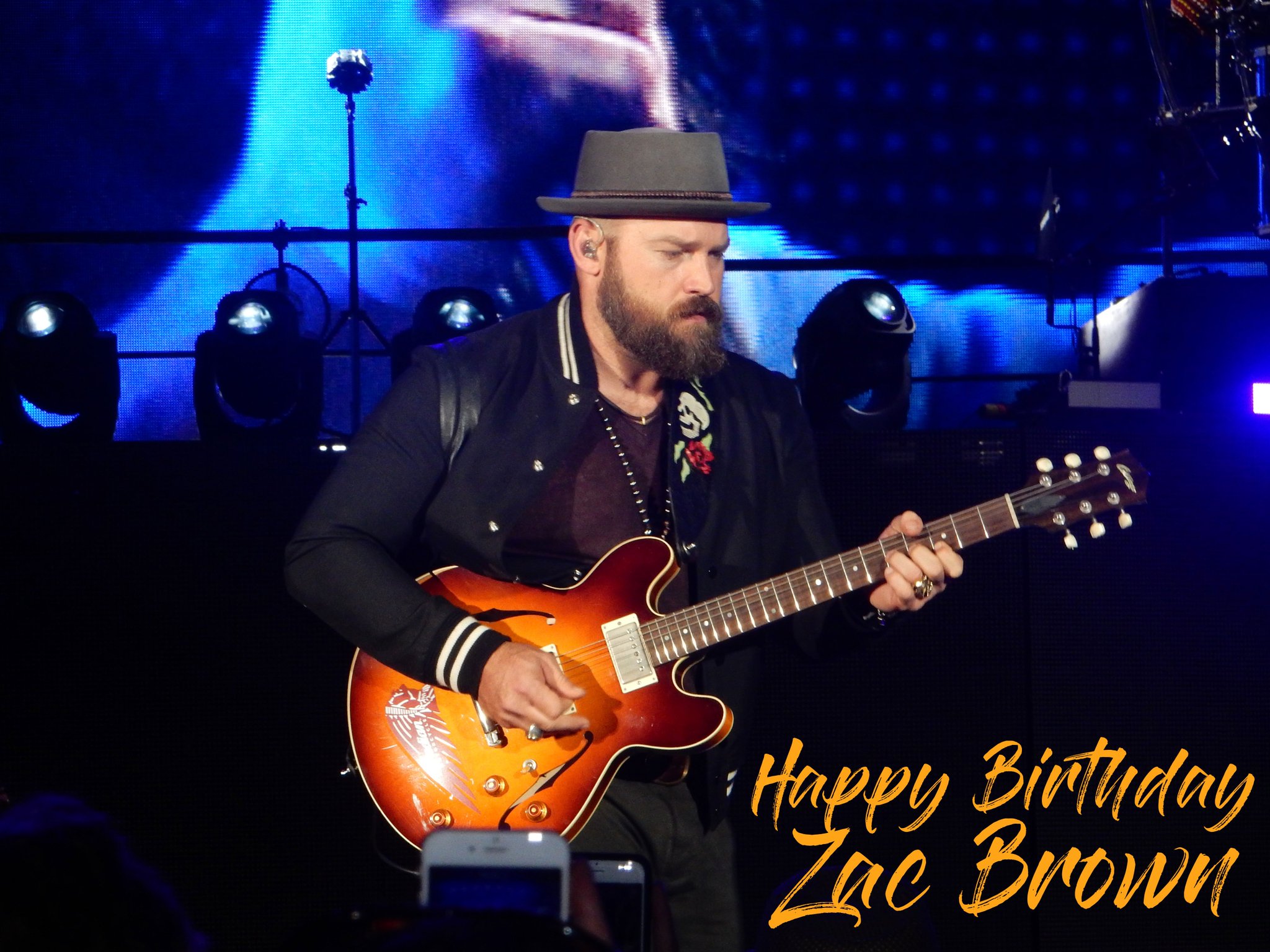 Wishing a very Happy Birthday to Zac Brown! We\ll see you in one month at 