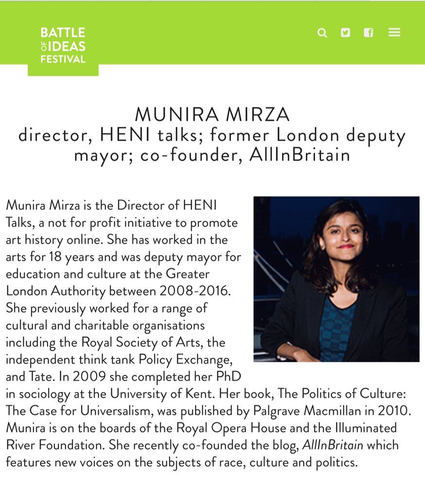 Dizzy from all these front organisations & astroturfing.  @JRogan3000 points out another “grassroots, informal, diverse” pro-Brexit group Munira Mirza started: All In Britain. Reposts stuff from Spiked, eg by Artists For Brexit’s Manick Govinda.  https://allinbritain.org/about/ 