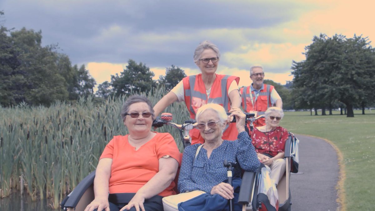 Our tenants have been discovering beautiful #Perth with <a href="/CWAPerth/">Cycling Without Age Perth Scotland</a> bit.ly/2OvkhQo