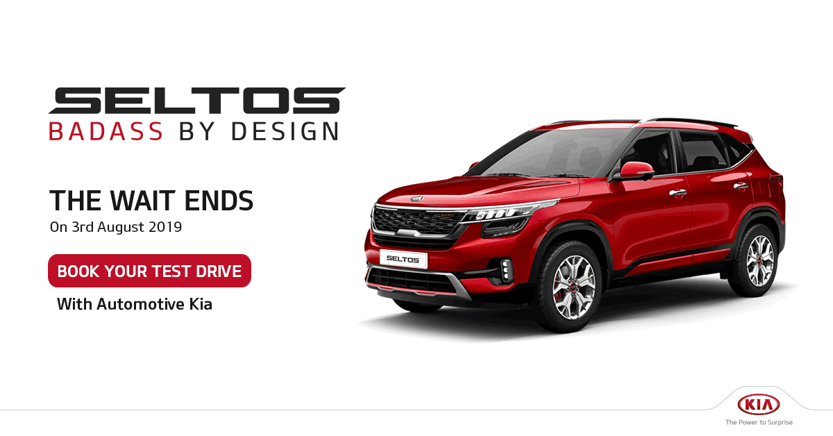 KiaAutomotive's tweet photo. As we announce the grand launch of AUTOMOTIVE KIA Showroom, we’re also excited to announce the unveil of India’s most awaited SUV - KIA SELTOS, this August 3rd. https://t.co/zBmBPmrvoK