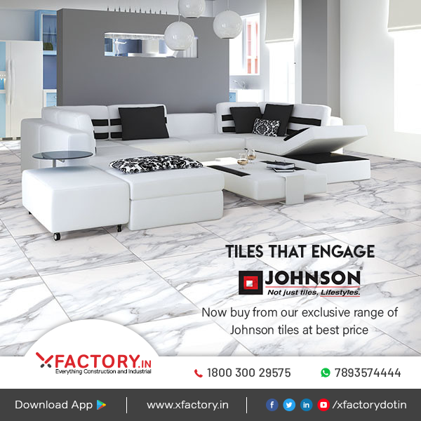 XFACTORYDOTIN's tweet photo. Now buy top quality Johnson tiles online at https://t.co/h7EzjRQ4Lh at the Best Prices!

https://t.co/wUocUI27ZH

#johnsontiles #johnsontilesonline #buyjohnsontiles #XFACTORYIN #xfactory #hyderabad #architects #industrialmaterials #buildingmaterials #startup #hyderabadstartup https://t.co/YA3ULuFSjv