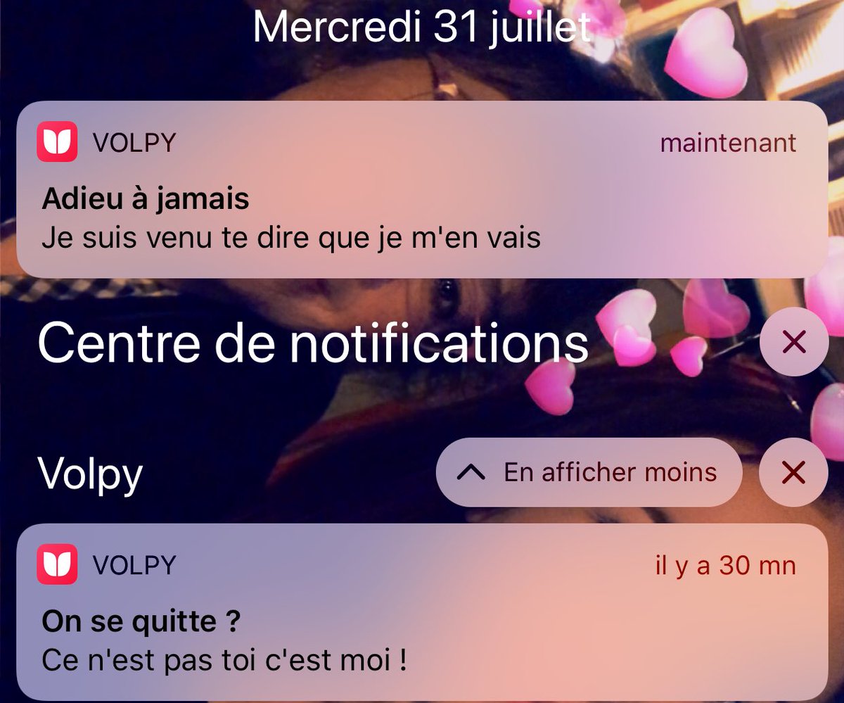 LucilleRdg's tweet image. Donc je viens de me faire larguer par une application 😂@Volpy_Fr