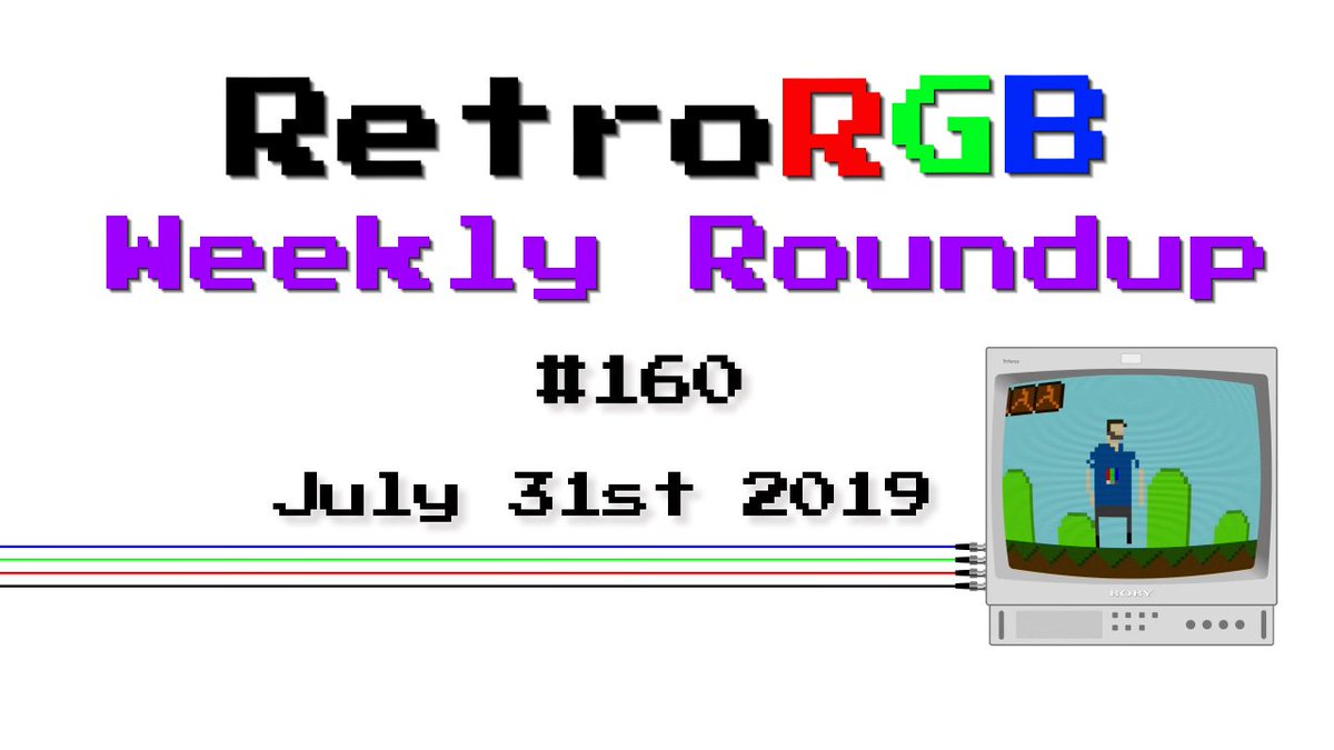 RetroRGB's tweet photo. This week's retro gaming podcast is live!  Available as a video, or audio-only wherever podcasts are found:  https://t.co/rSkhxCjQaL https://t.co/atLfbPwjt6