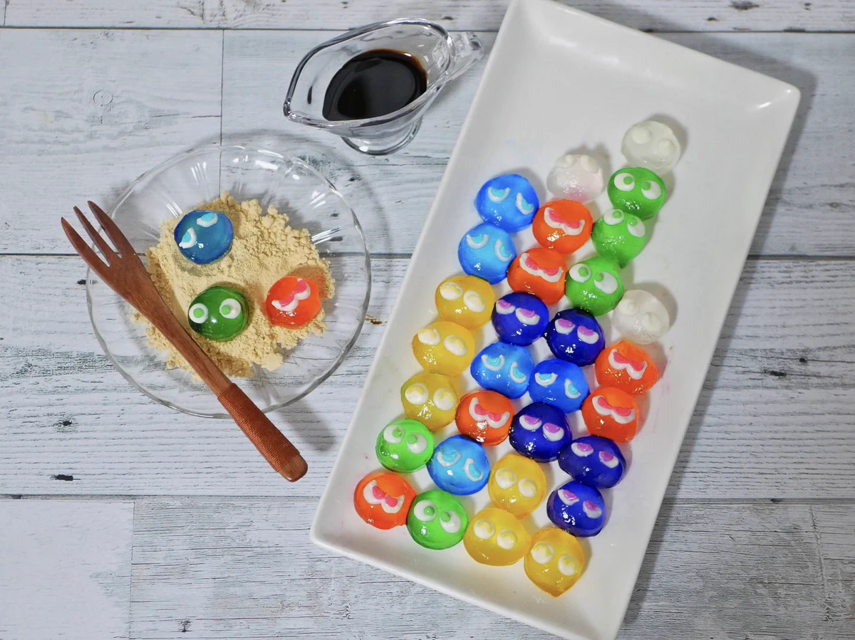 食べるのがもったいない？ぷよぷよのわらび餅がこれ！