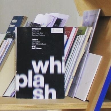 Our little selection of #summer readings 📚⛱
(with a coded message)
.
Whiplash/ Joi Ito and Jeff Howe.
Brilliance Audio
@joi
.
*
 pr
*
.
#stories
#storytelling
#summer
#design
#scifi
#designfiction ift.tt/2yoIEEE